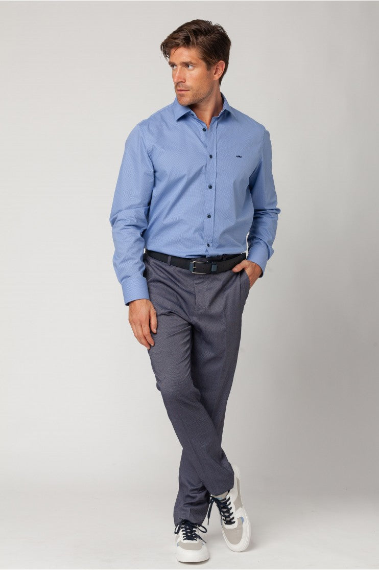 Pantalón vestir ensancha s/ Granito Outlet