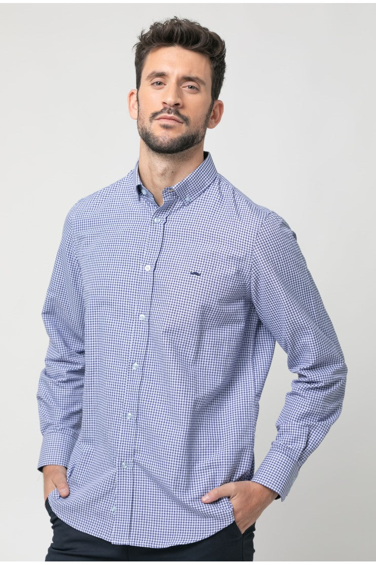 Camisa sport cuadro s/ Enol Outlet