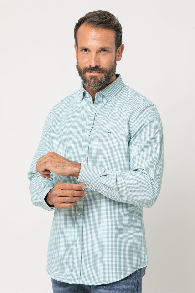 Camisa sport cuadro s/ Enol Outlet