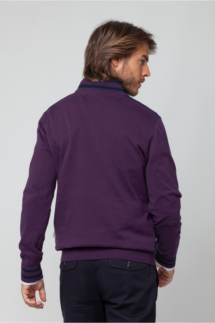 Jersey media cremallera fantasía s/ Talio Outlet