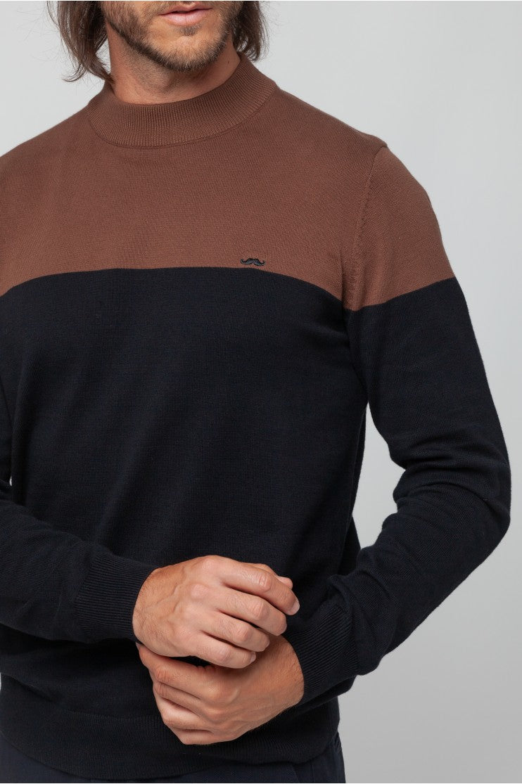 Jersey cuello cisne s/ Platino Outlet