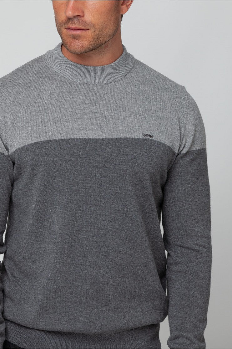 Jersey cuello cisne s/ Platino Outlet