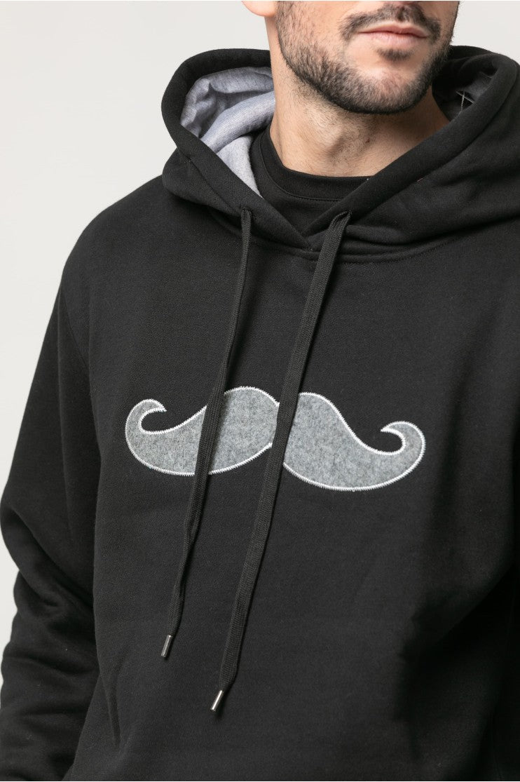 Sudadera bigote s/ Cantera