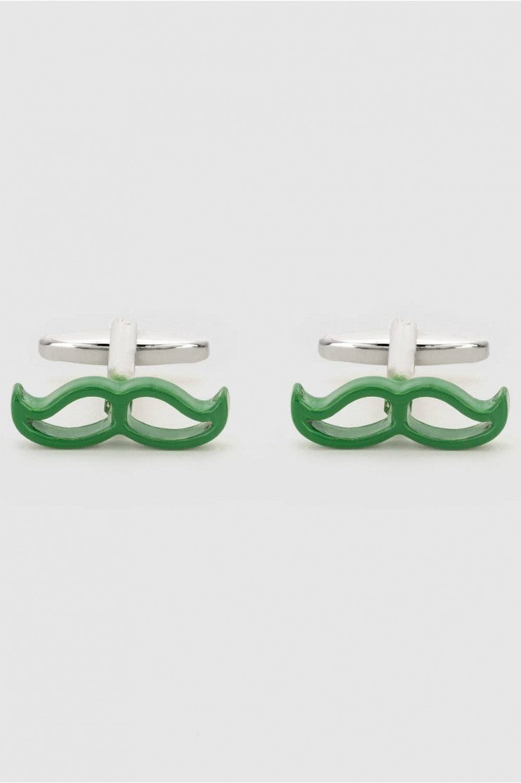 Gemelos Bigote verde