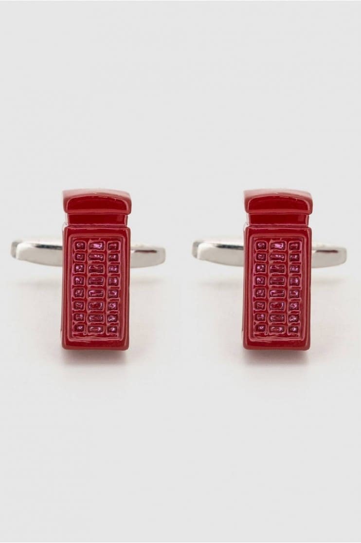 Gemelos Cabina telefónica roja