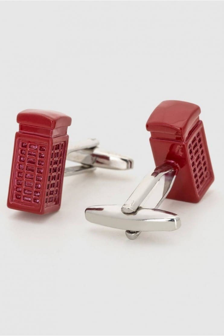 Gemelos Cabina telefónica roja