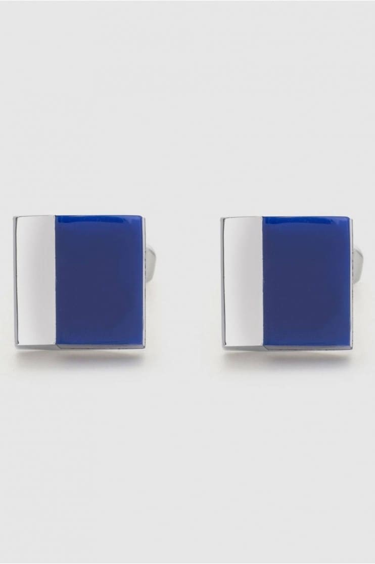 Gemelos Libro color azul y plata