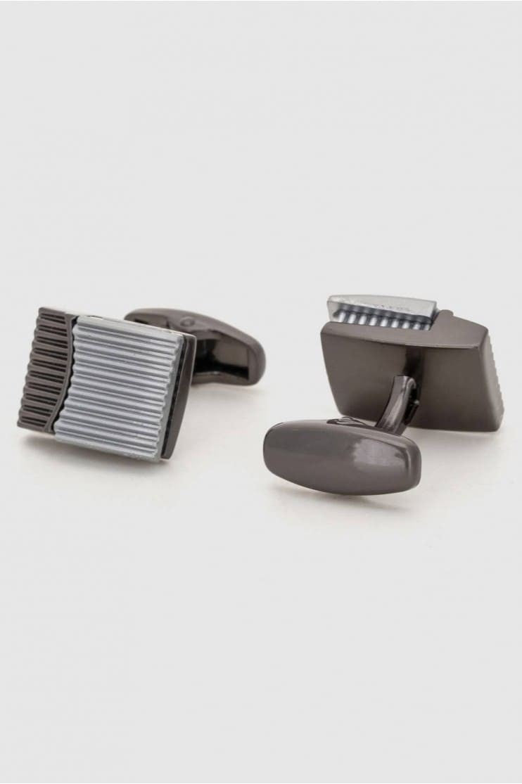 Gemelos Libro color plata