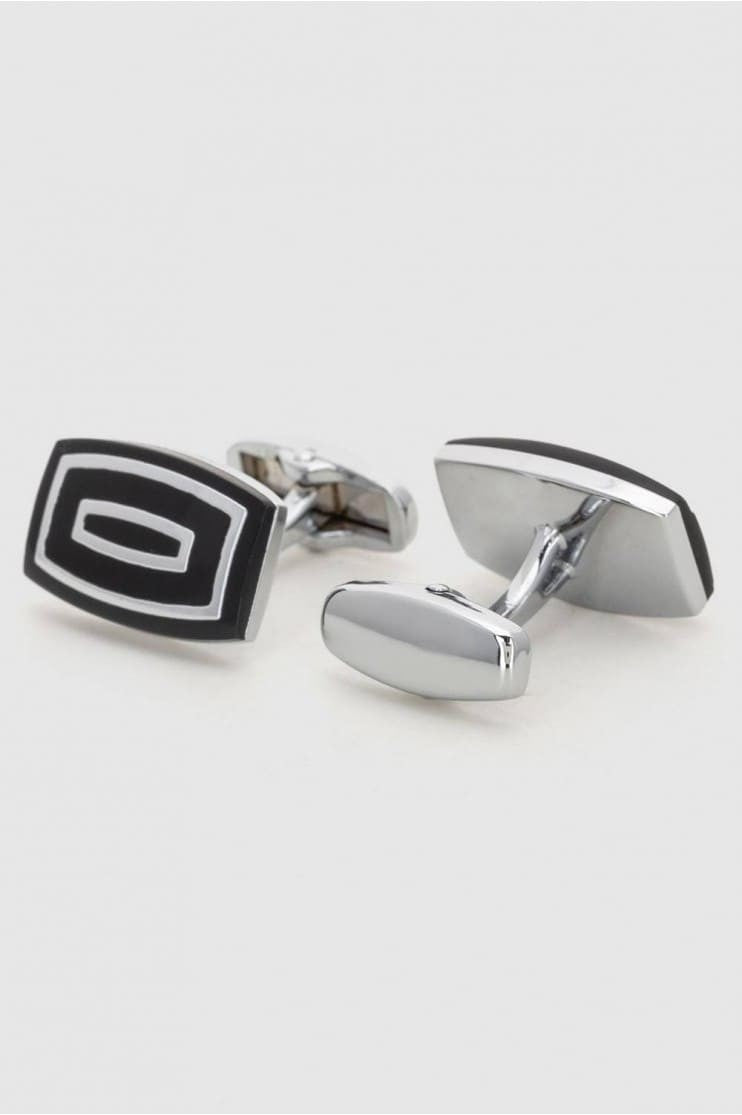 Gemelos Cuadrado negro