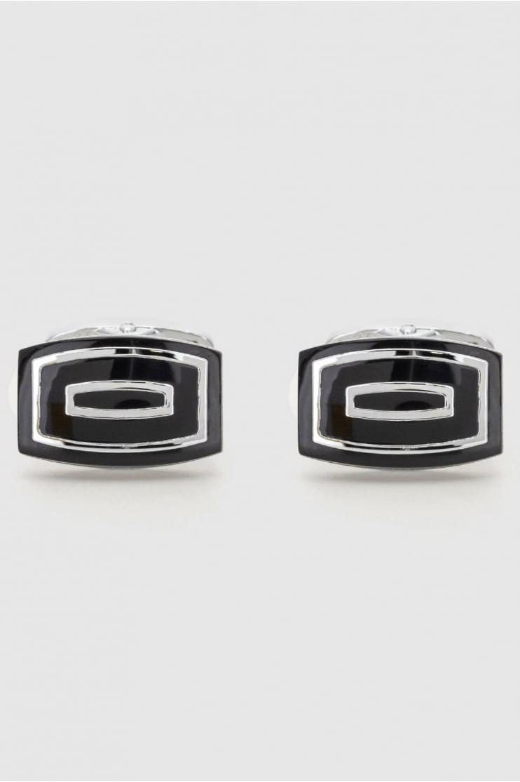 Gemelos Cuadrado negro