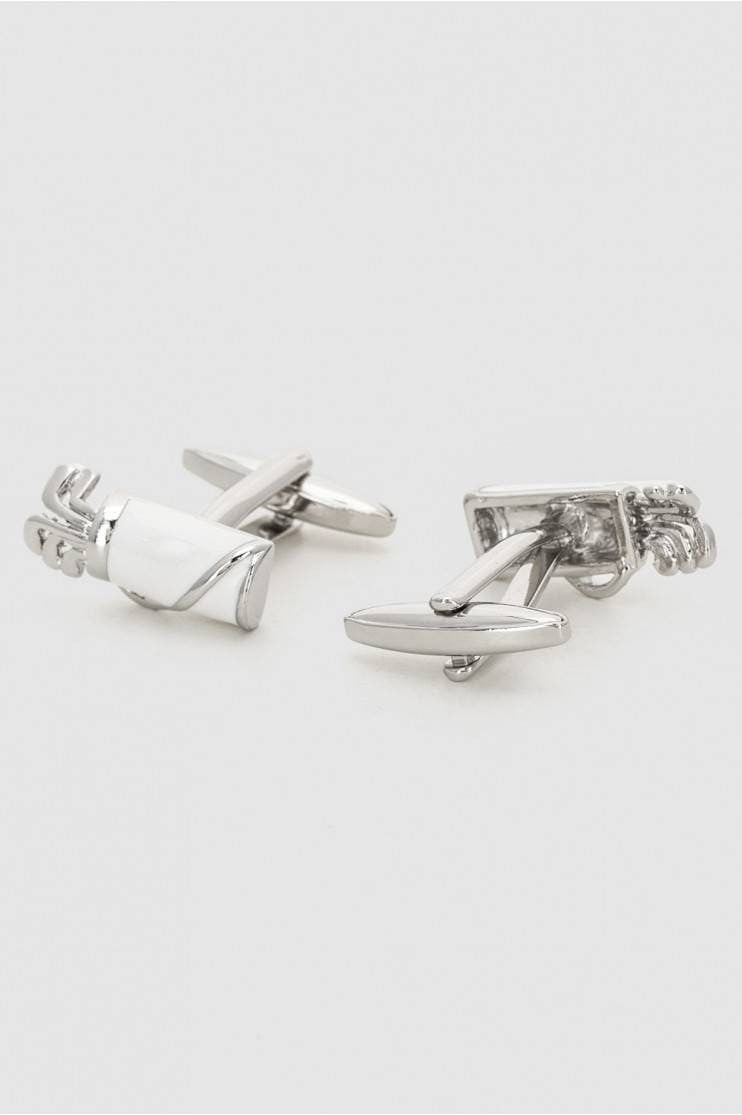 Gemelos set de palos de golf color plata