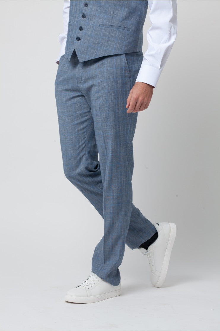 Pantalón de vestir cuadro s/ Gregor Outlet