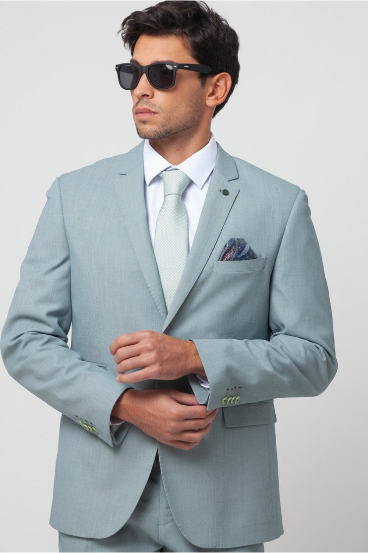 Traje con pantalón ensancha s/ Werner Outlet