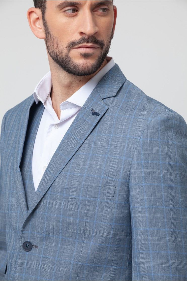 Americana vestir cuadro s/ Kant Outlet