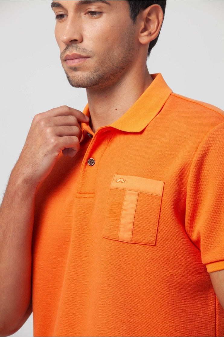 Polo m/c detalle bolsillo s/ Omar Outlet