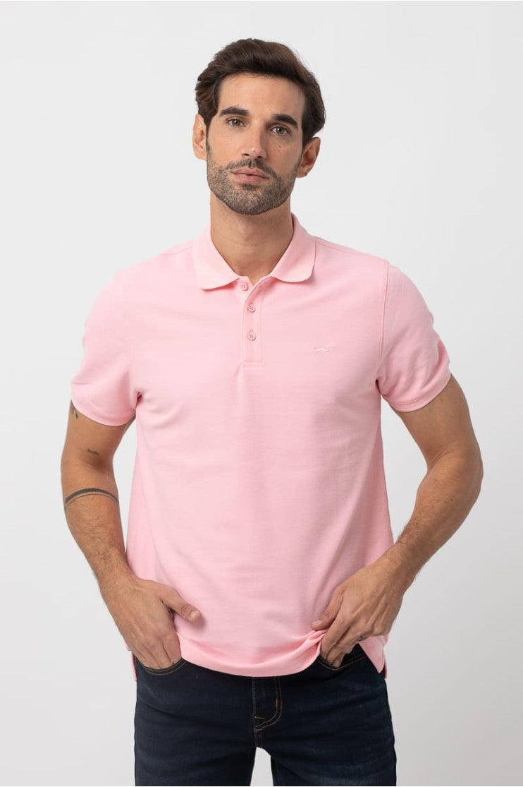 Polo m/c liso básico s/ Formentera