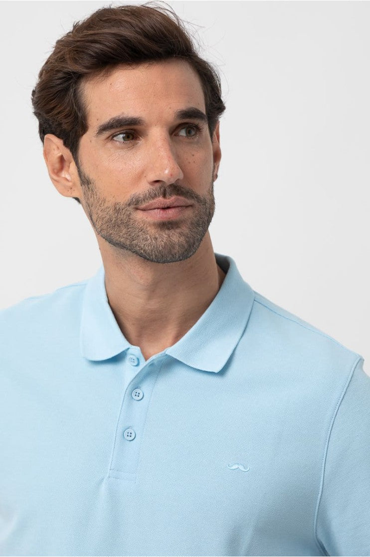 Polo m/c liso básico s/ Formentera