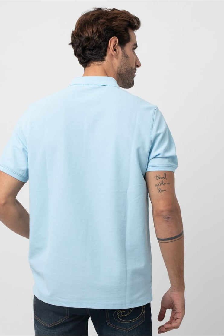 Polo m/c liso básico s/ Formentera