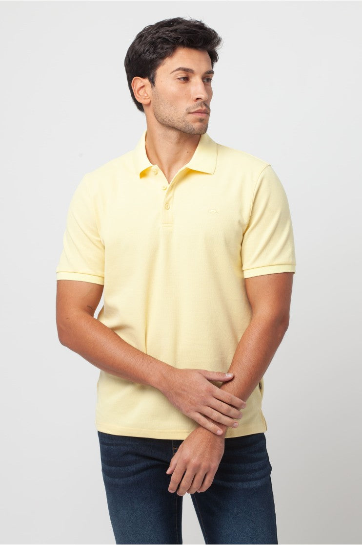 Polo m/c liso básico s/ Formentera