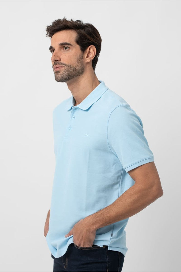 Polo m/c liso básico s/ Formentera