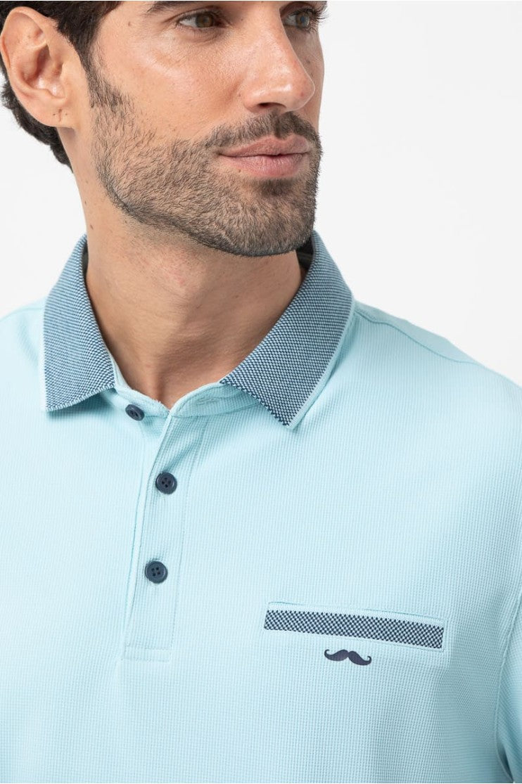 Polo m/c detalles s/ Darwin