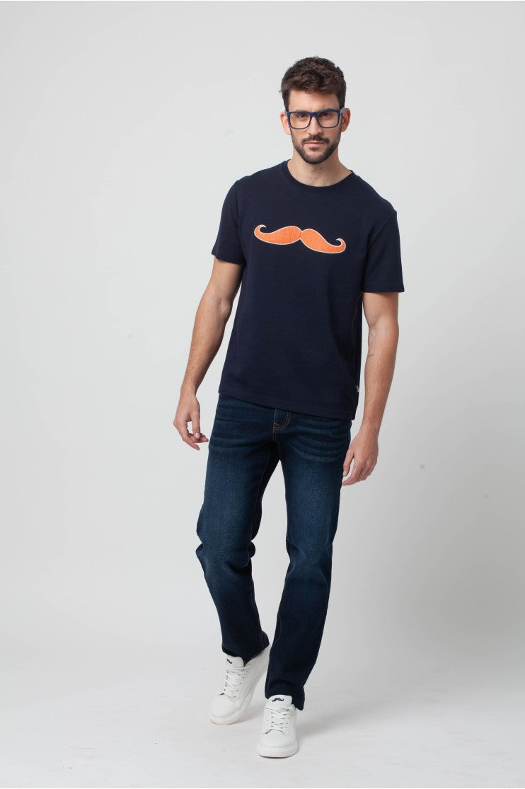 Camiseta lisa logo s/ Smith outlet