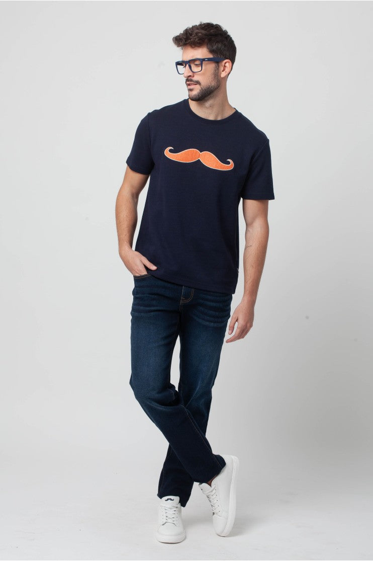 Camiseta lisa logo s/ Smith outlet