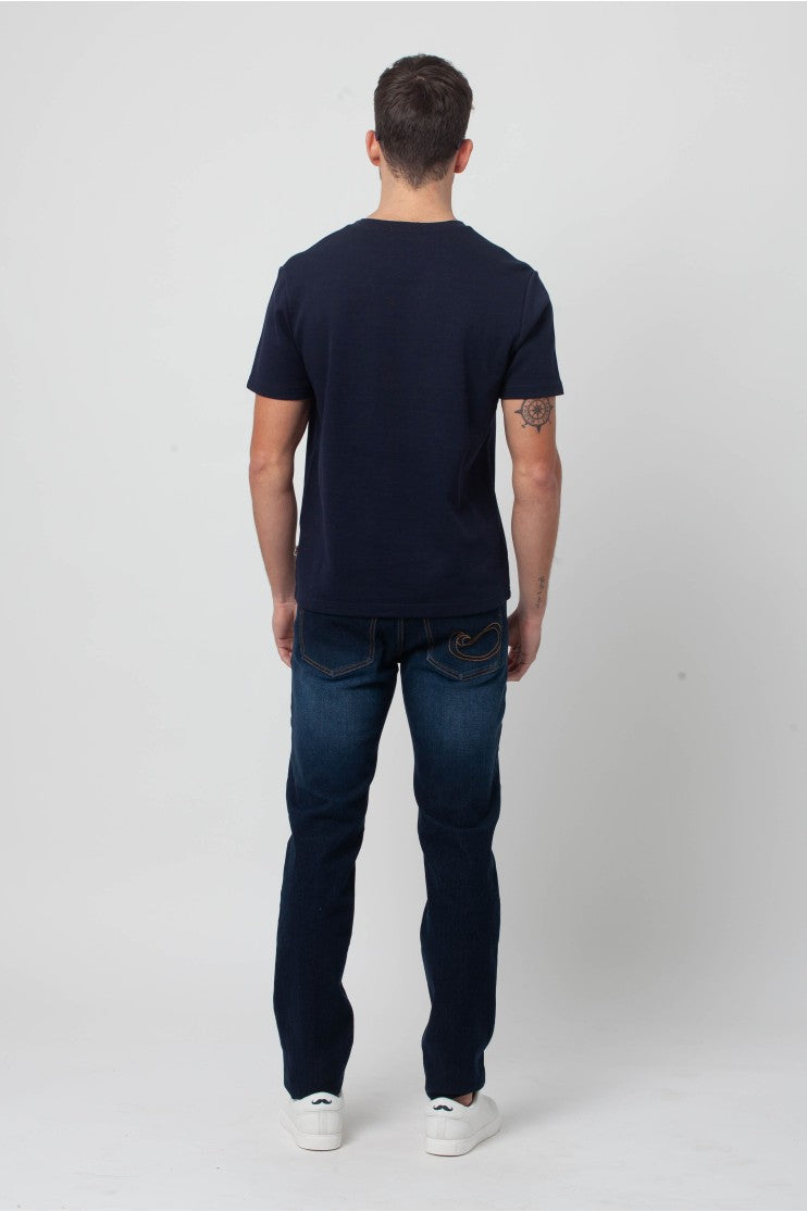 Camiseta lisa logo s/ Smith outlet