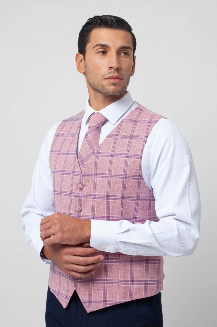 Chaleco de vestir cuadros s/ Picasso