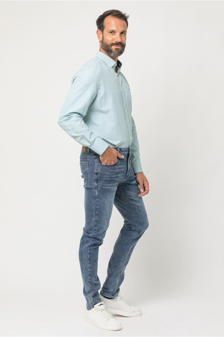 Pantalón denim s/ Draco Outlet
