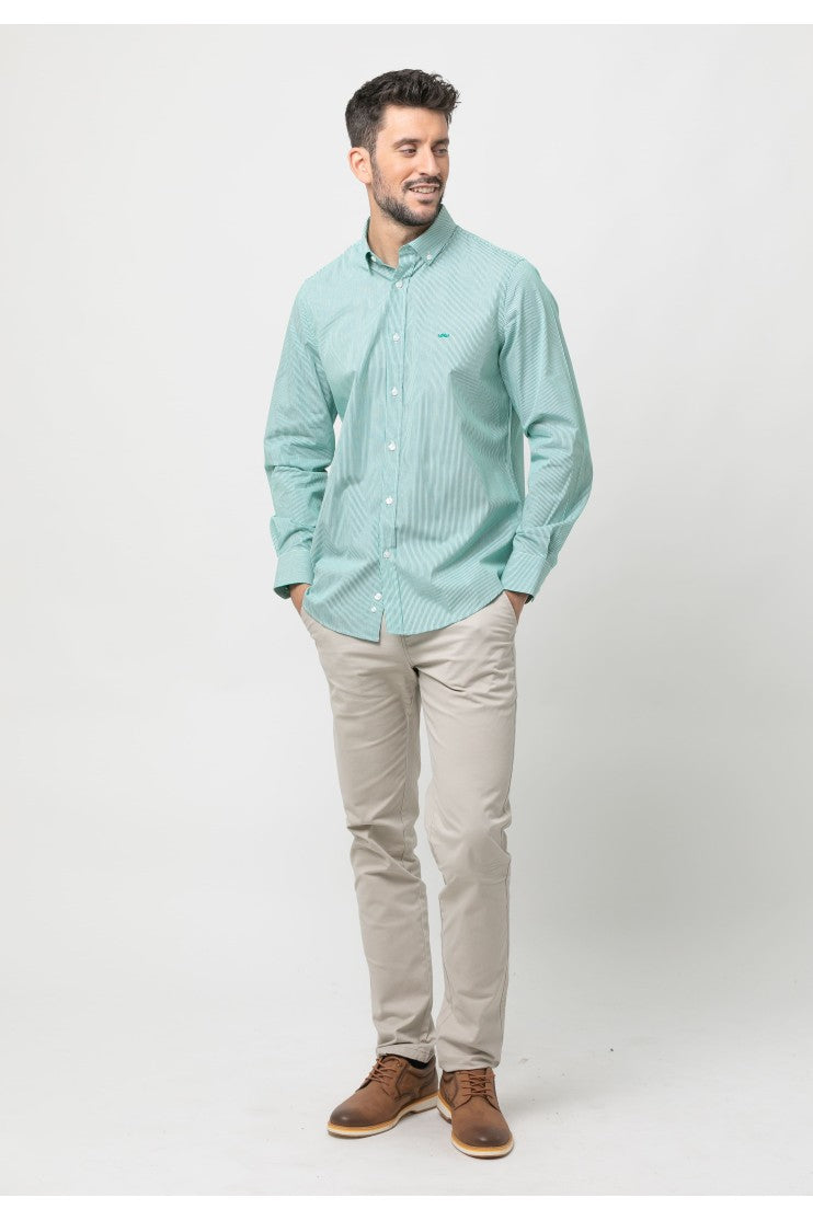 Camisa sport rayas s/ Campello Outlet