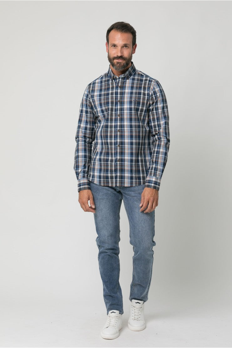 Camisa sport cuadro s/ Edén outlet