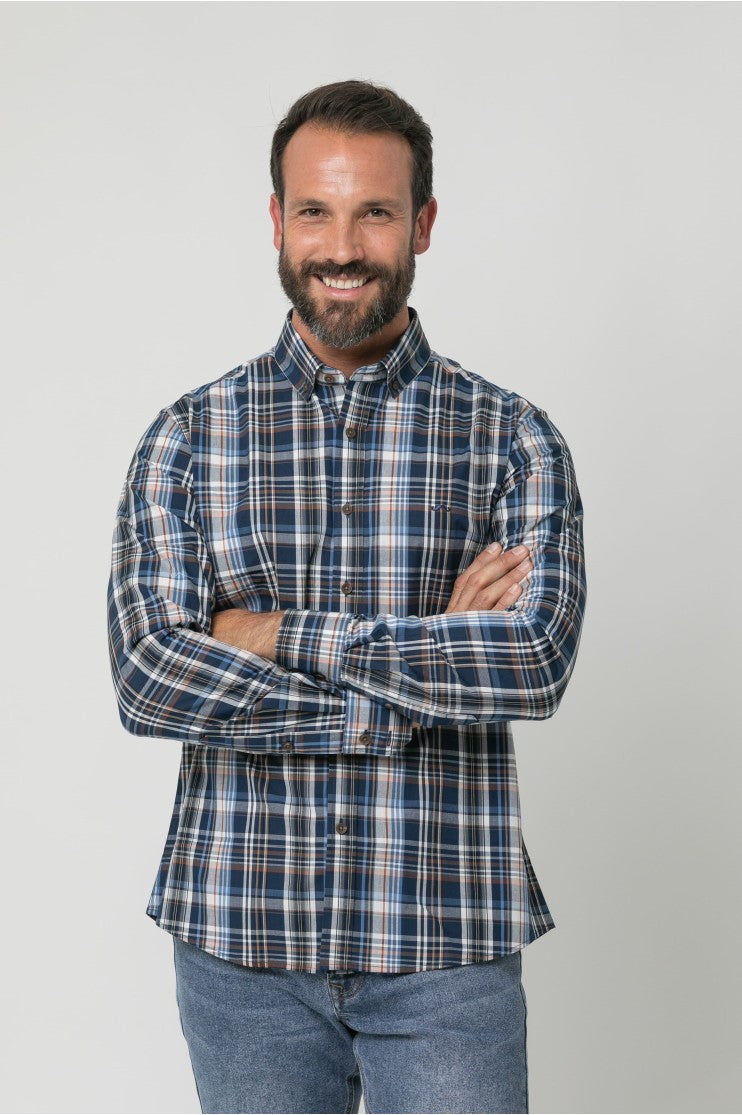 Camisa sport cuadro s/ Edén outlet