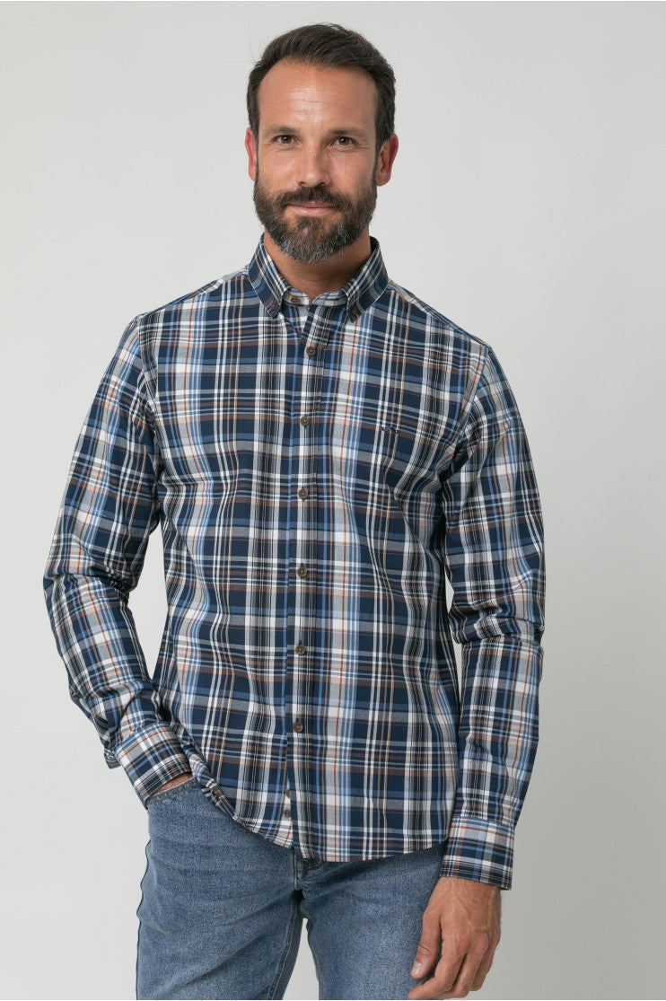 Camisa sport cuadro s/ Edén outlet