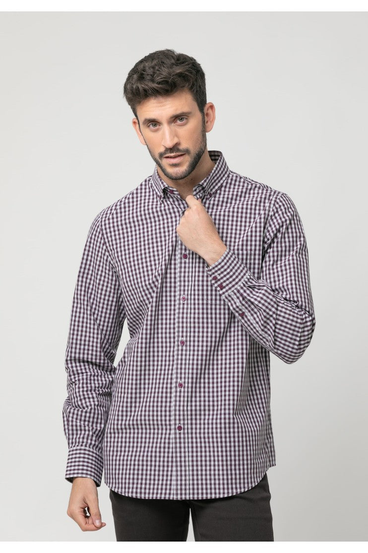 Camisa sport cuadro s/ Hester Outlet