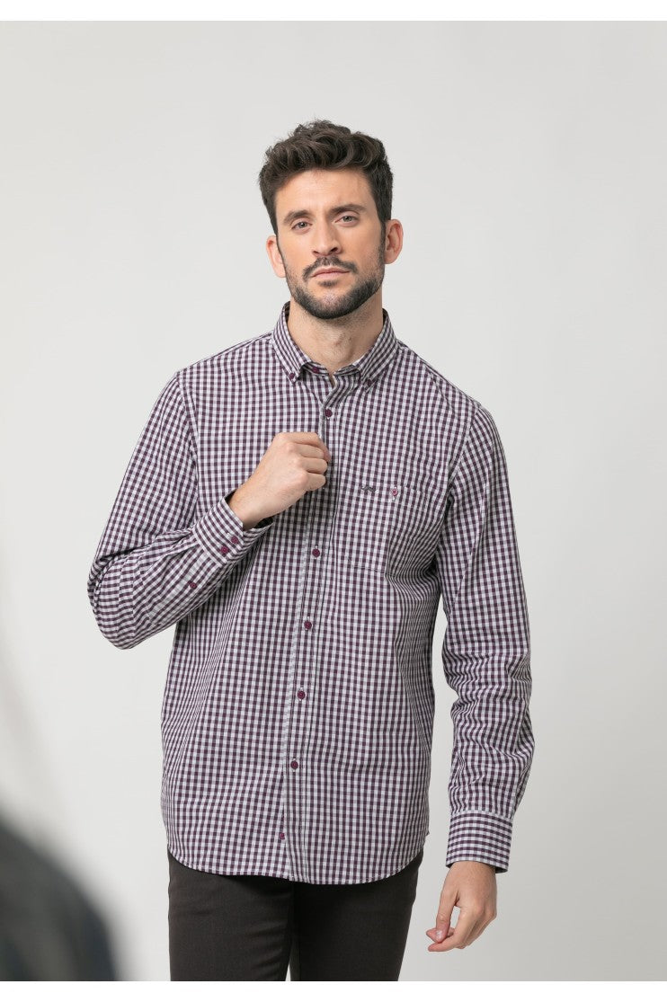 Camisa sport cuadro s/ Hester Outlet