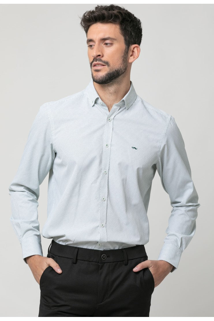 Camisa estampada s/ Alfa Outlet