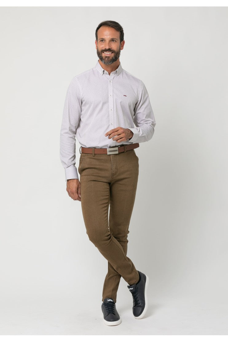 Camisa estampada s/ Alfa Outlet