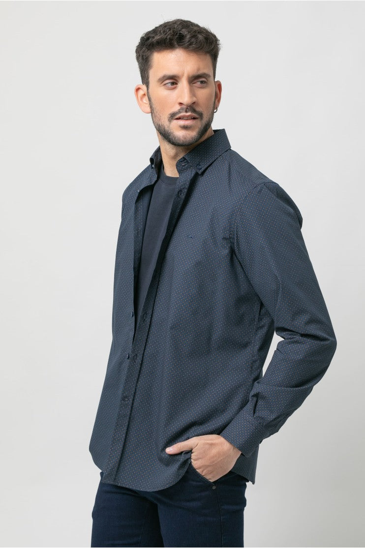 Camisa estampada s/ Astro outlet