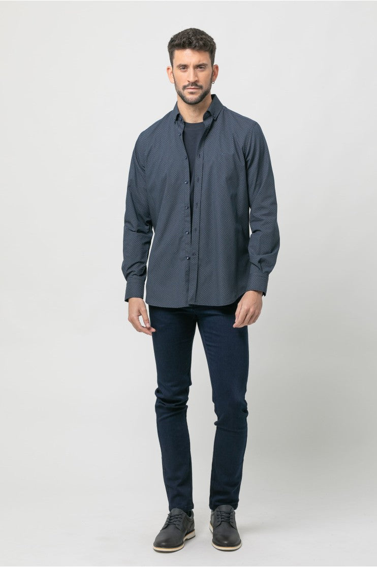 Camisa estampada s/ Astro outlet