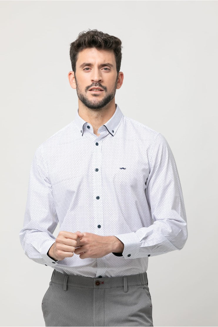 Camisa  estampada s/ Electro Outlet