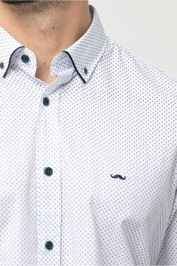 Camisa  estampada s/ Electro Outlet