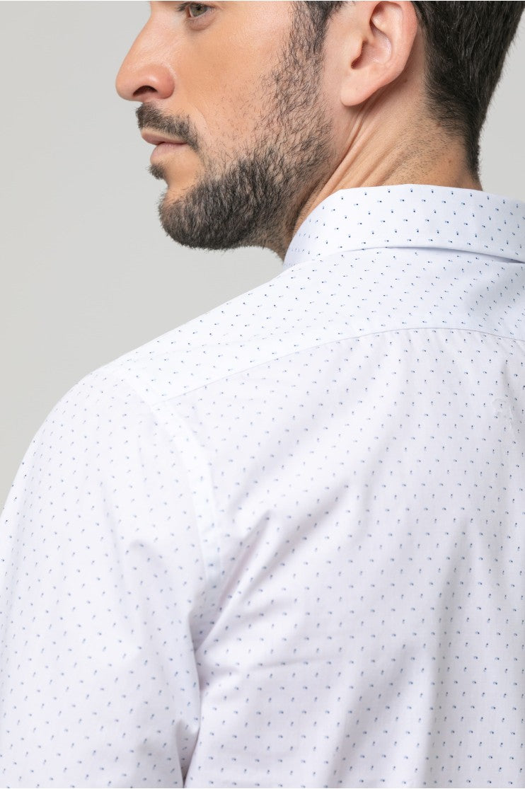 Camisa sport estampada s/ Atlas outlet