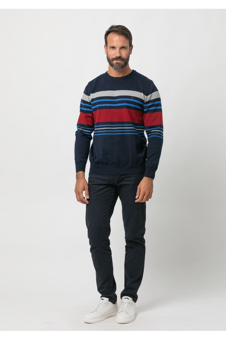 Caja fantasía rayas s/ Utu Outlet