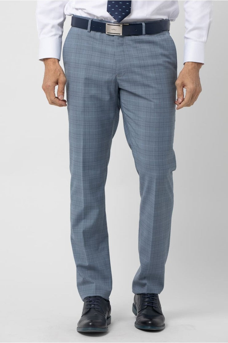 Pantalón vestir cuadro s/ Albania outlet