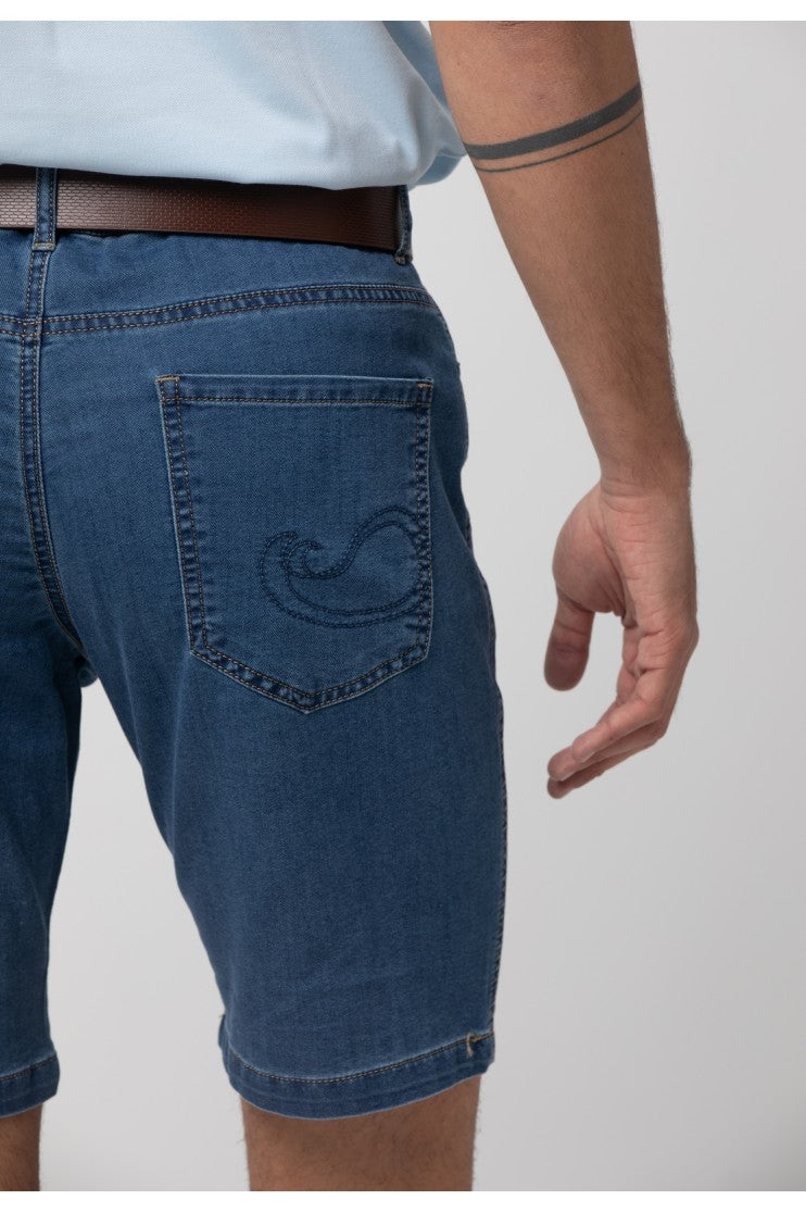 Bermuda denim s/ Gabón Outlet