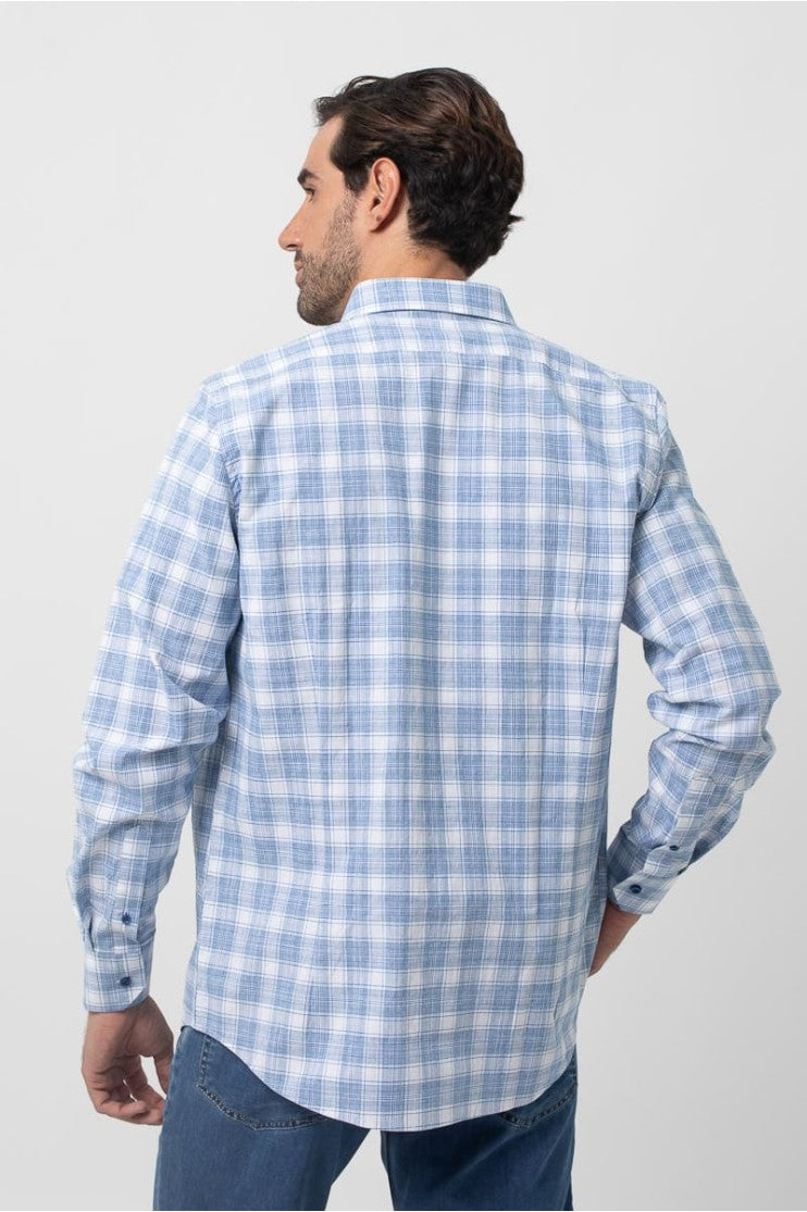 Camisa sport cuadro s/ Europe outlet