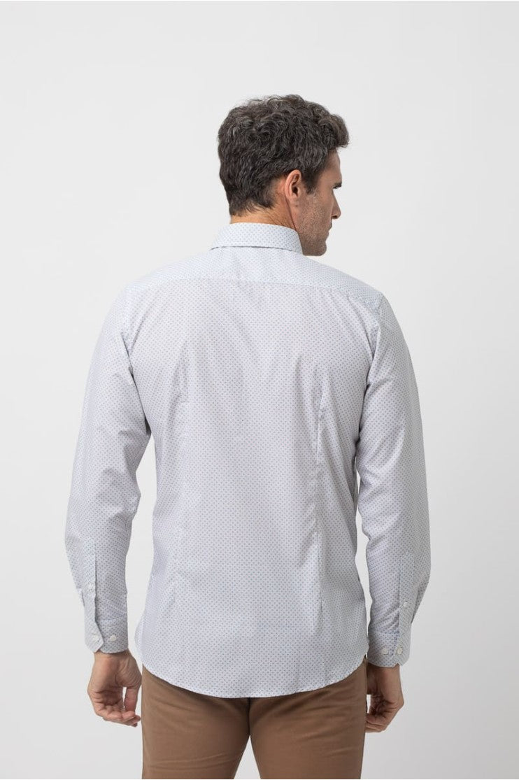 Camisa m/l estampada s/ Príncipe Outlet