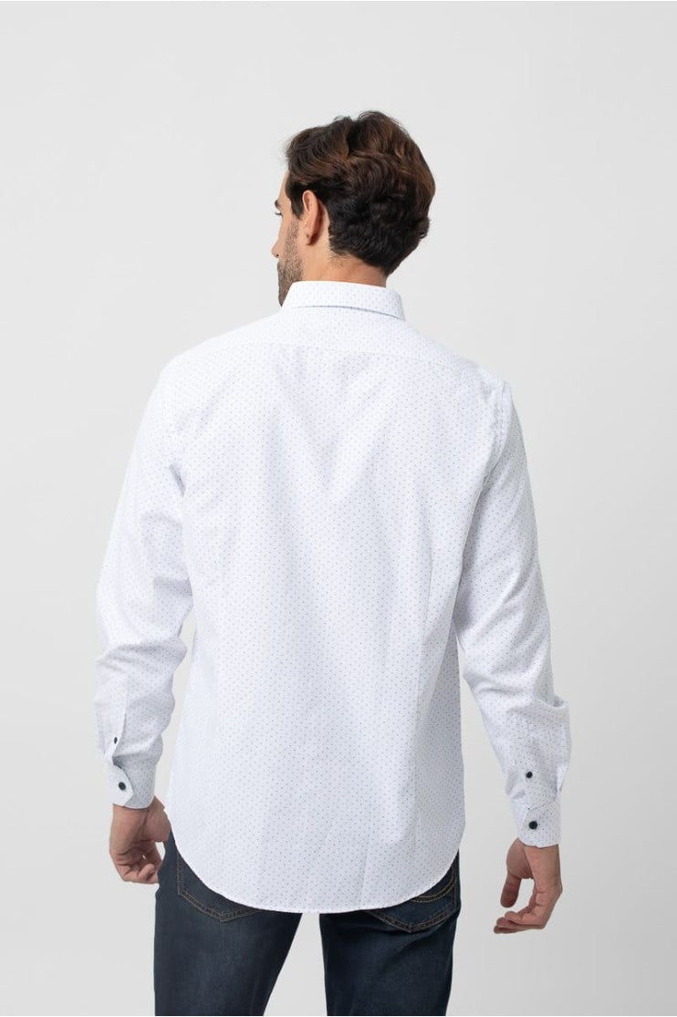 Camisa sport estampada s/ Noruega outlet