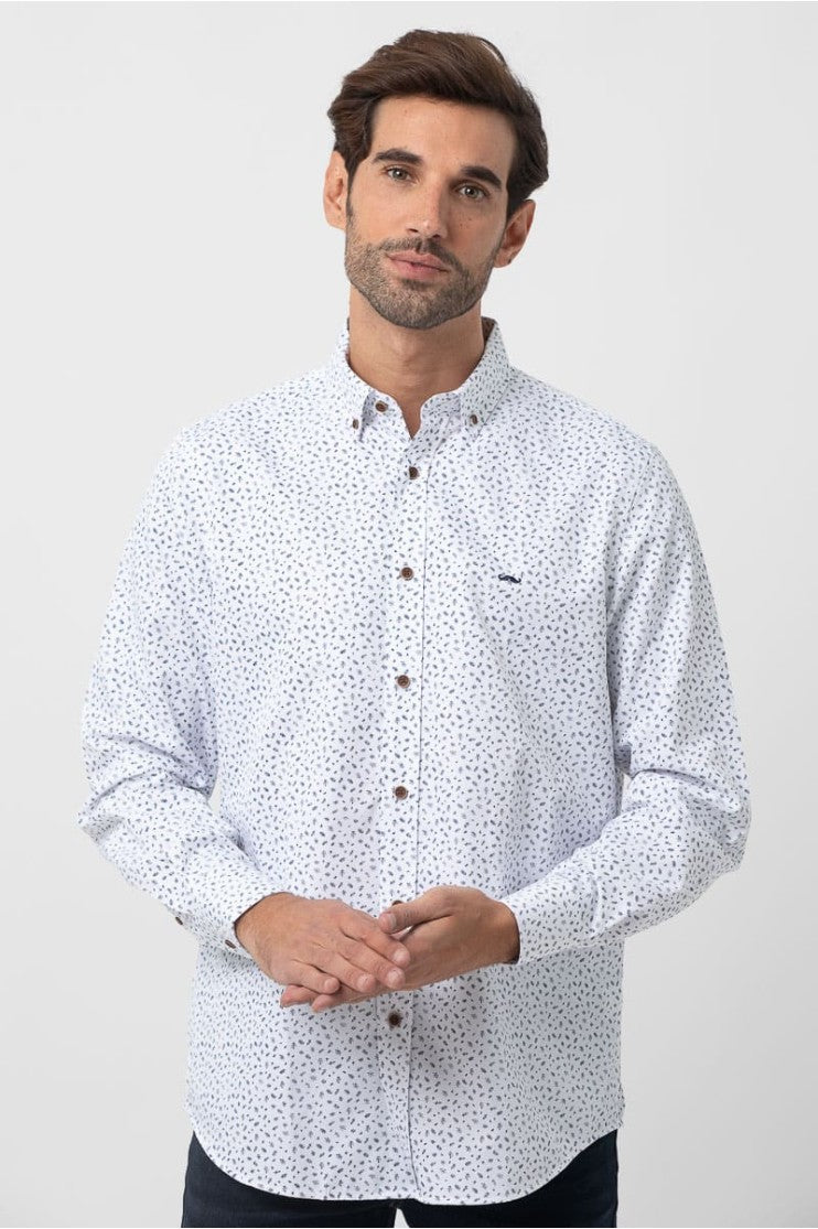 Camisa estampada s/ Andorra